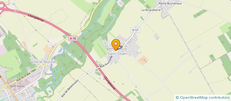 localisation de l'entreprise MONSIEUR JEAN MARC DEFOSSE  BETTENCOURT-SAINT-OUEN