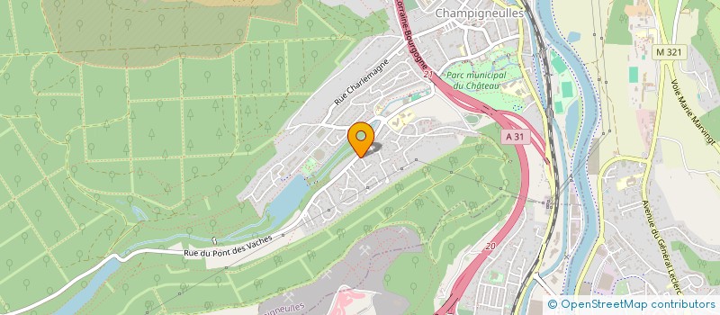 localisation de l'entreprise MONSIEUR JEAN-MARC DEFOUG  CHAMPIGNEULLES