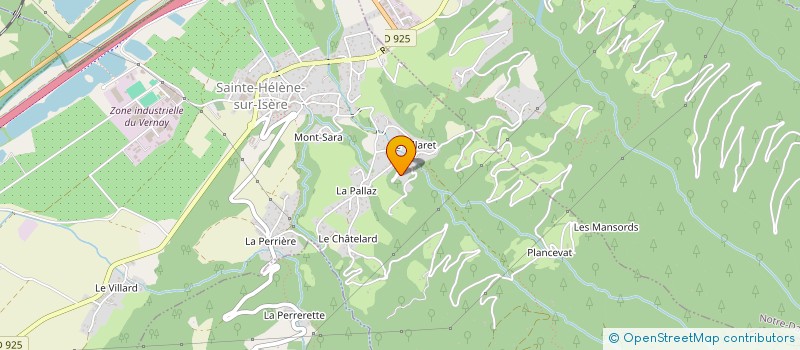localisation de l'entreprise MONSIEUR JEAN-MARC DEGLISE FAVRE à SAINTE-HELENE-SUR-ISERE