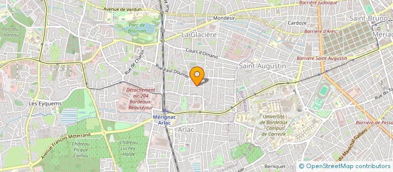 localisation de l'entreprise MONSIEUR JEAN-MARC DELANNOY  MERIGNAC