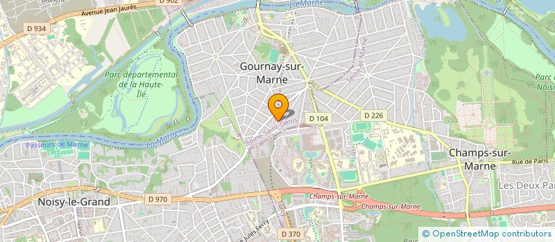 localisation de l'entreprise MONSIEUR JEAN MARC DELAUNAY à GOURNAY-SUR-MARNE