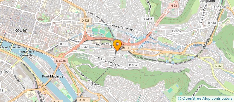 localisation de l'entreprise MONSIEUR JEAN-MARC DELCROIX à ROUEN