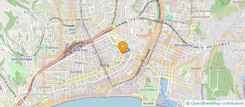 localisation de l'entreprise MONSIEUR JEAN MARC DELPECH à NICE