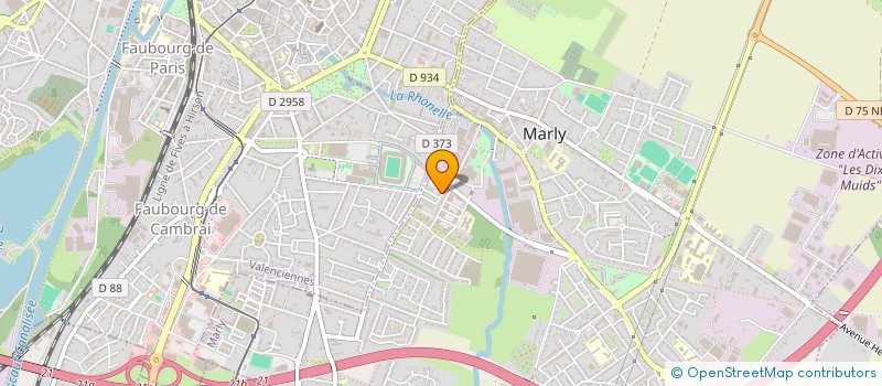 localisation de l'entreprise MONSIEUR JEAN-MARC DENIS  MARLY