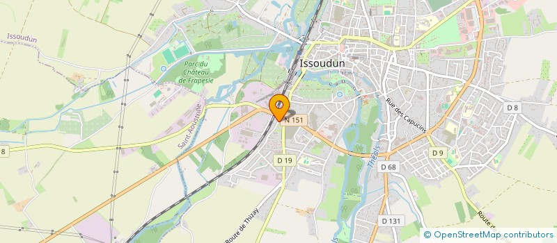 localisation de l'entreprise MONSIEUR JEAN-MARC DESLOGES à ISSOUDUN