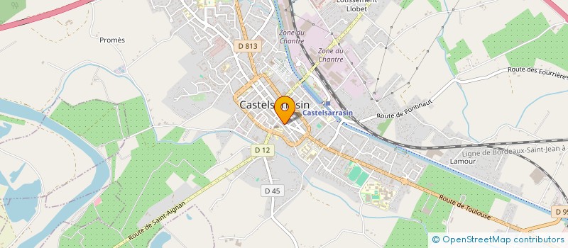 localisation de l'entreprise MONSIEUR JEAN-MARC DESPERON  CASTELSARRASIN