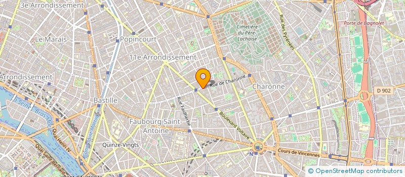 localisation de l'entreprise MONSIEUR JEAN-MARC DEVOCELLE  PARIS