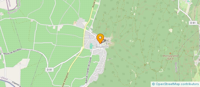 localisation de l'entreprise MONSIEUR JEAN-MARC DI PASQUALE  BOULBON