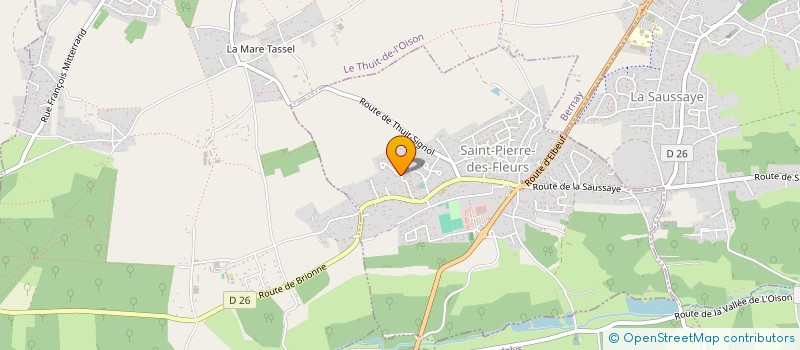 localisation de l'entreprise MONSIEUR JEAN-MARC DIATTA  SAINT-PIERRE-DES-FLEURS