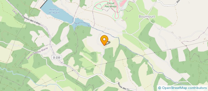 localisation de l'entreprise MONSIEUR JEAN-MARC DIBOS  CASTEIDE-CAMI