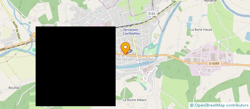 localisation de l'entreprise MONSIEUR JEAN MARC DILIGEART  TERRASSON-LAVILLEDIEU