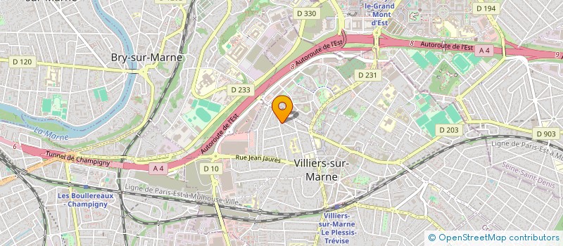 localisation de l'entreprise MONSIEUR JEAN-MARC DORGET à VILLIERS-SUR-MARNE