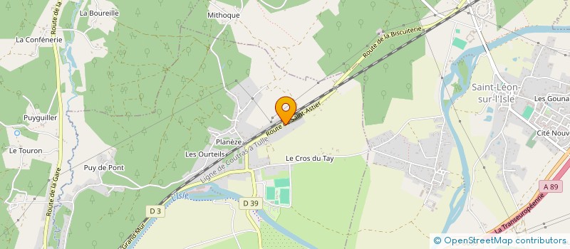 localisation de l'entreprise MONSIEUR JEAN MARC DOUAT à SAINT-GERMAIN-DU-SALEMBRE