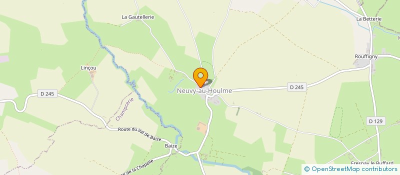 localisation de l'entreprise MONSIEUR JEAN-MARC DRONET à NEUVY-AU-HOULME
