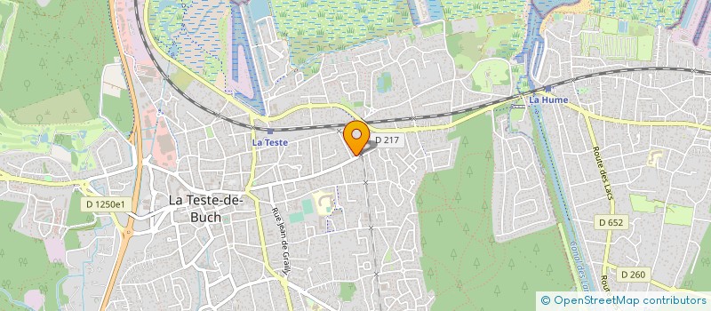 localisation de l'entreprise MONSIEUR JEAN-MARC DRUBAY à LA TESTE-DE-BUCH