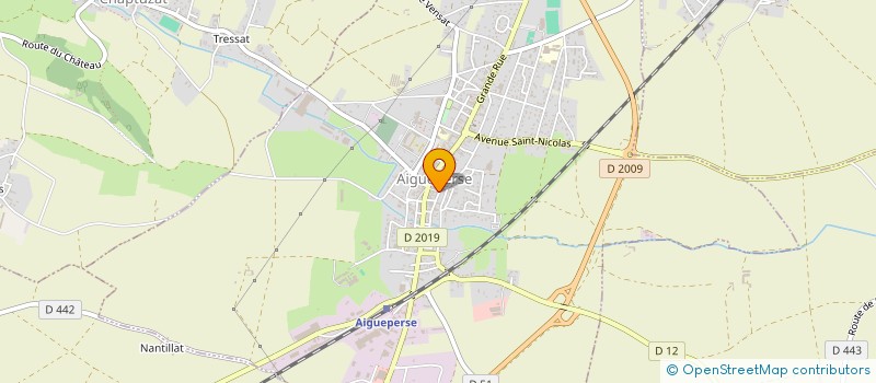 localisation de l'entreprise MONSIEUR JEAN-MARC DRUET  AIGUEPERSE