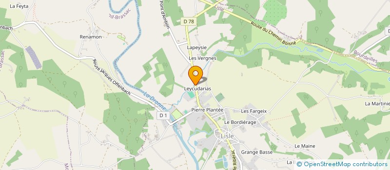 localisation de l'entreprise MONSIEUR JEAN MARC DUBOIS  LISLE