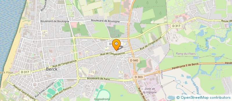 localisation de l'entreprise MONSIEUR JEAN-MARC DUBROMER à BERCK