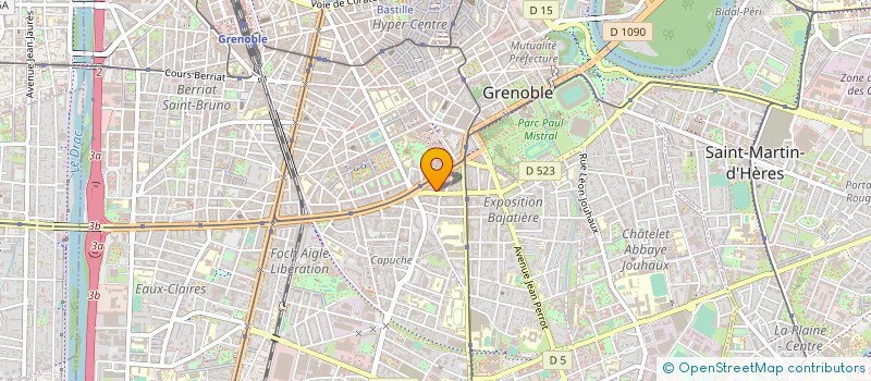 localisation de l'entreprise MONSIEUR JEAN MARC DUCLAIN à GRENOBLE