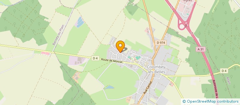 localisation de l'entreprise MONSIEUR JEAN-MARC DUCOUSSO à COLOMBEY-LES-BELLES