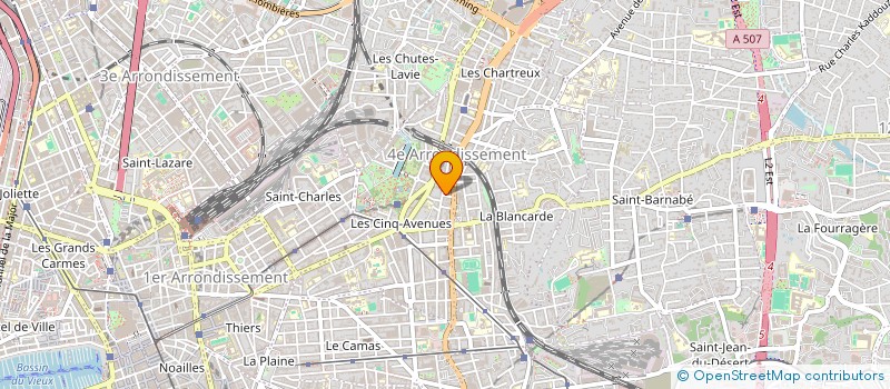 localisation de l'entreprise MONSIEUR JEAN-MARC DUFFAUD à MARSEILLE