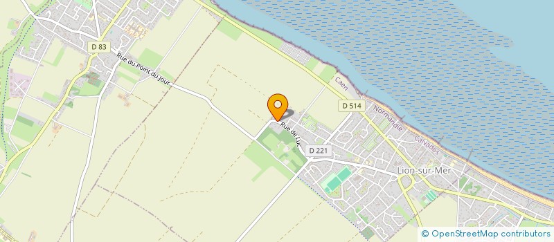 localisation de l'entreprise MONSIEUR JEAN-MARC DURIN  LION-SUR-MER
