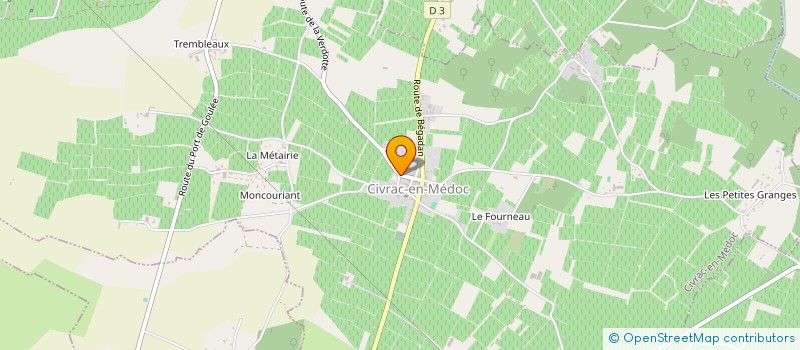 localisation de l'entreprise MONSIEUR JEAN MARC DUTAILLIS  CIVRAC-EN-MEDOC