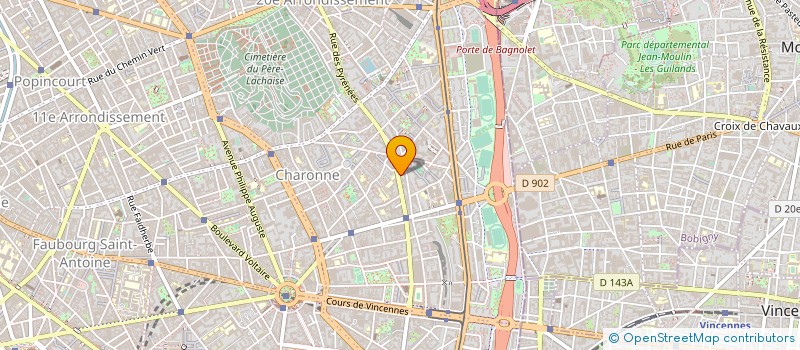 localisation de l'entreprise MONSIEUR JEAN-MARC DUTERTRE à PARIS
