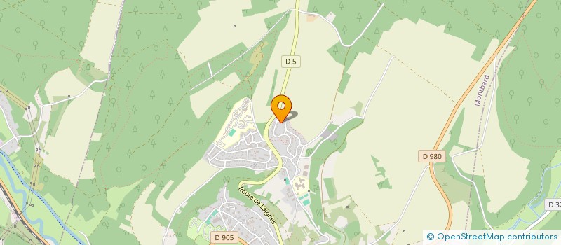 localisation de l'entreprise MONSIEUR JEAN MARC DUTOY  MONTBARD