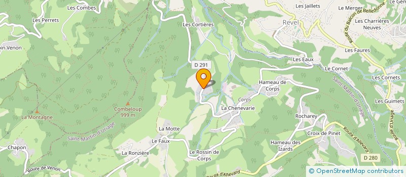 localisation de l'entreprise MONSIEUR JEAN-MARC EDOUARD  SAINT-MARTIN-D'URIAGE