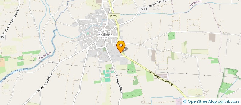 localisation de l'entreprise MONSIEUR JEAN-MARC ENJALBERT  MAILLANE