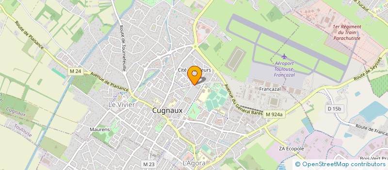 localisation de l'entreprise MONSIEUR JEAN MARC ESCOURROU à VILLENEUVE TOLOSANE