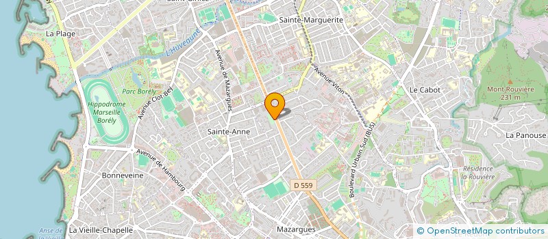 localisation de l'entreprise MONSIEUR JEAN-MARC EVESQUE  MARSEILLE