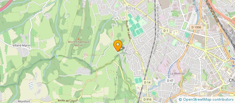 localisation de l'entreprise MONSIEUR JEAN-MARC EVRARD  CHAMBERY