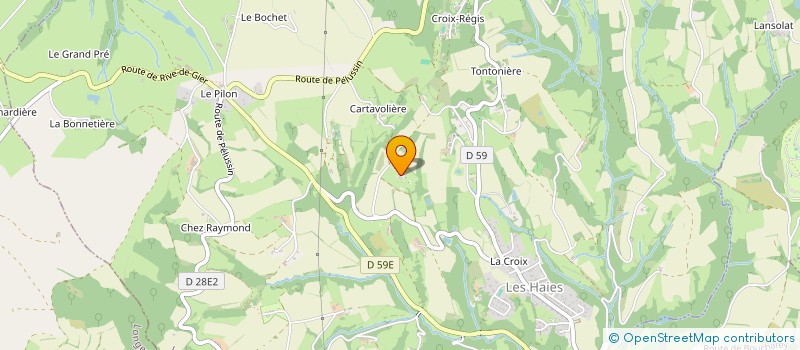 localisation de l'entreprise MONSIEUR JEAN-MARC FAIVRE à LES HAIES