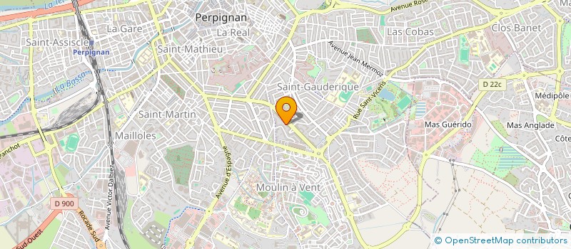 localisation de l'entreprise MONSIEUR JEAN MARC FALLET  PERPIGNAN