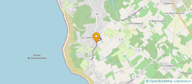 localisation de l'entreprise MONSIEUR JEAN-MARC FAUCHET à SAINT-GEORGES-D'OLERON