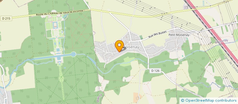 localisation de l'entreprise MONSIEUR JEAN-MARC FAUQUE  MOISENAY