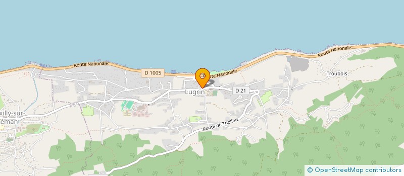 localisation de l'entreprise MONSIEUR JEAN-MARC FAURE  LUGRIN