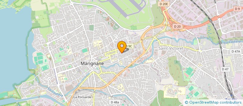 localisation de l'entreprise MONSIEUR JEAN-MARC FERRANTE  MARIGNANE