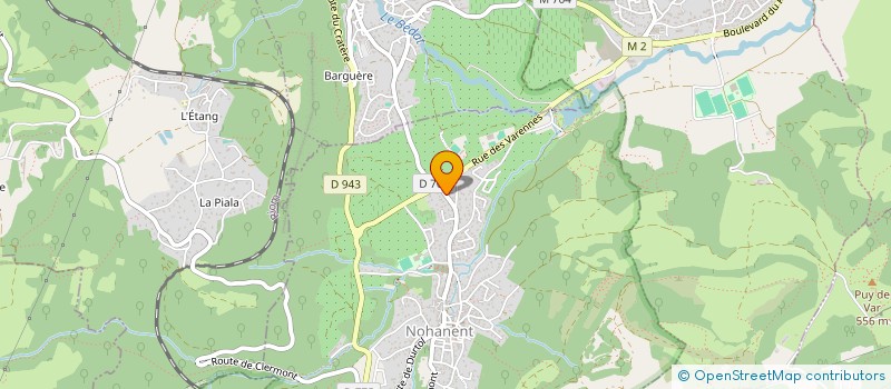 localisation de l'entreprise MONSIEUR JEAN MARC FERRER  NOHANENT