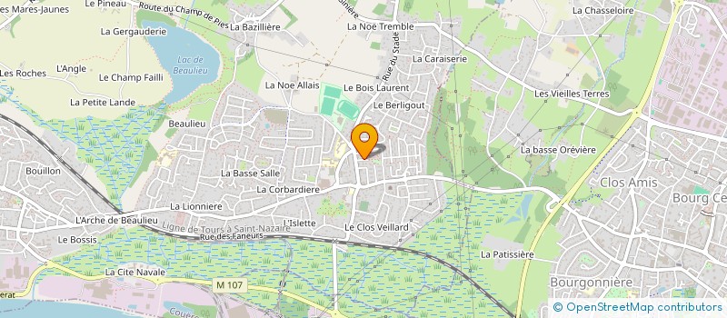 localisation de l'entreprise MONSIEUR JEAN-MARC FERRIER à COUERON