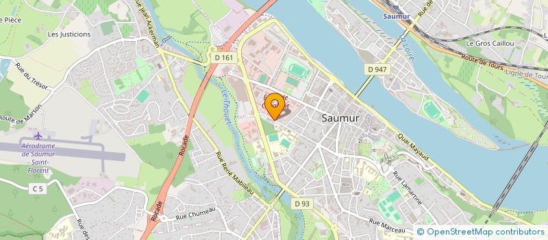 localisation de l'entreprise MONSIEUR JEAN-MARC FILIATRE  SAUMUR