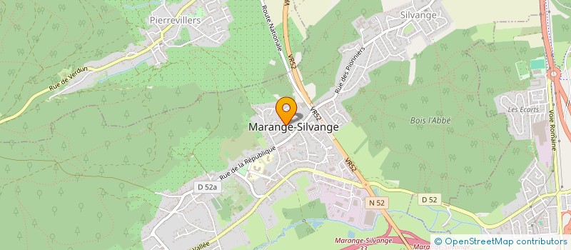 localisation de l'entreprise MONSIEUR JEAN-MARC FIQUET  MARANGE-SILVANGE