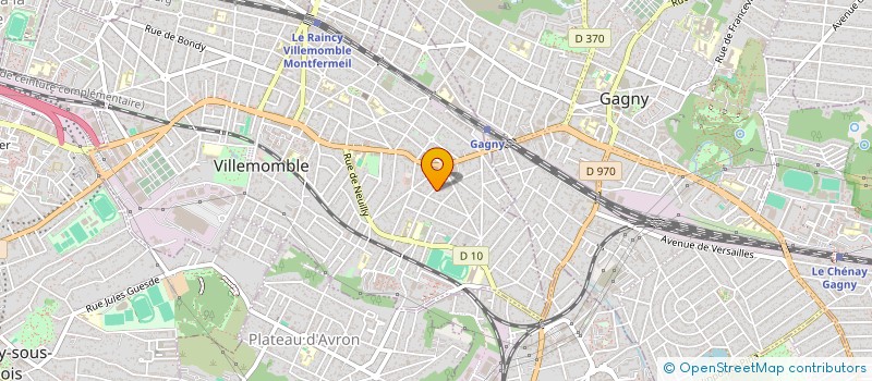 localisation de l'entreprise MONSIEUR JEAN-MARC FLORIN à VILLEMOMBLE