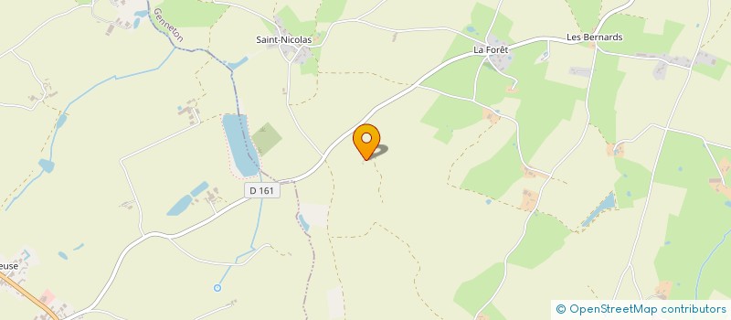 localisation de l'entreprise MONSIEUR JEAN-MARC FOULON  GENNETON