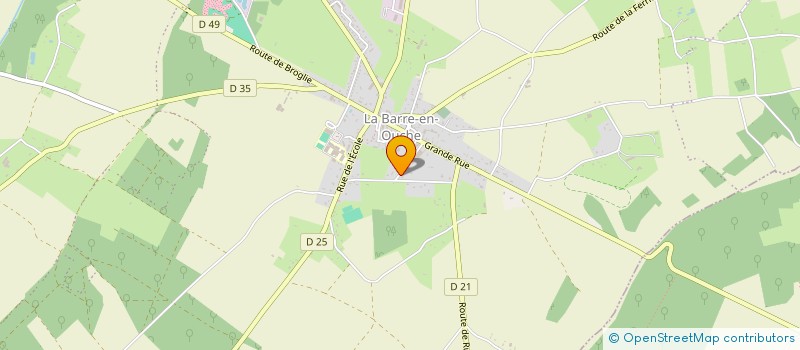 localisation de l'entreprise MONSIEUR JEAN MARC FRENOY  MESNIL-EN-OUCHE