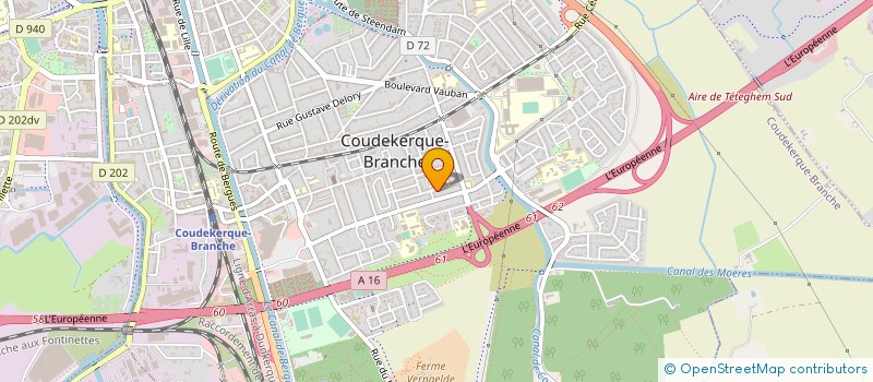 localisation de l'entreprise MONSIEUR JEAN-MARC FRIOU à COUDEKERQUE-BRANCHE