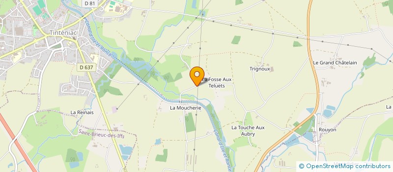 localisation de l'entreprise MONSIEUR JEAN-MARC FROMENTIN à TINTENIAC