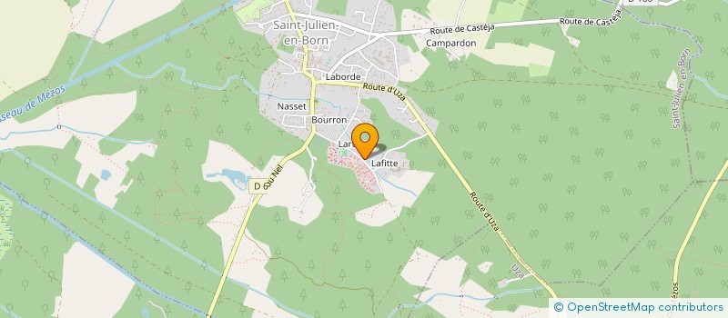 localisation de l'entreprise MONSIEUR JEAN MARC FROUSTEY à SAINT-JULIEN-EN-BORN